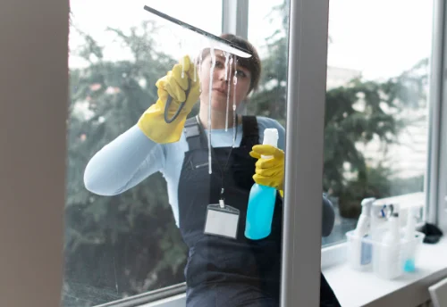 Nettoyage de vitres intérieures et extérieures à Étigny